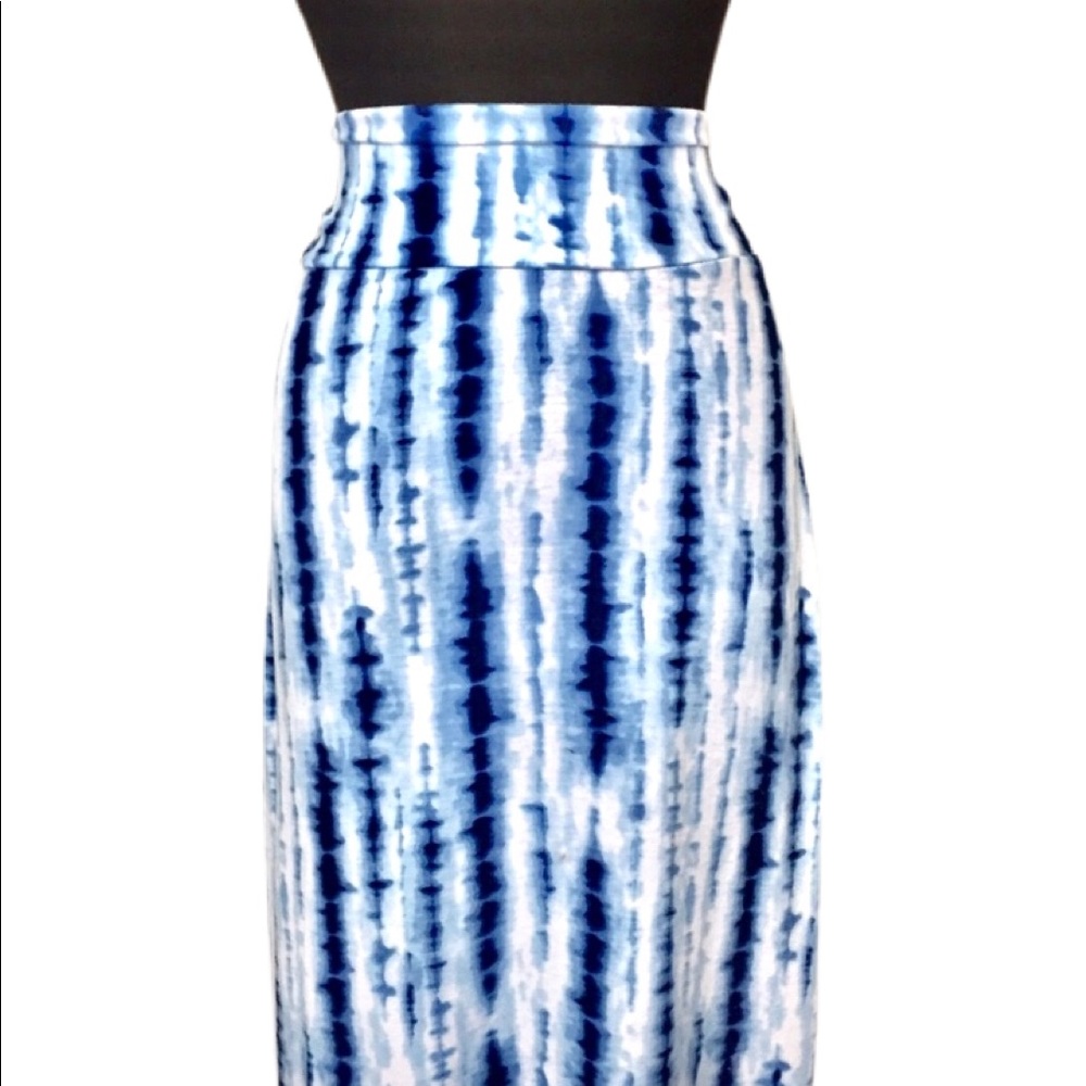 Tie Dye Maxi Skirt